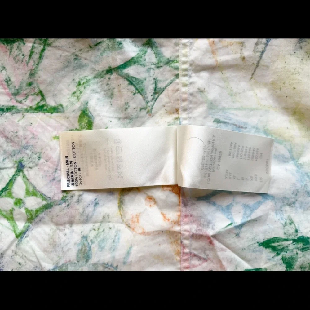 Louis Vuitton Pastel Monogram Button up Shirt - Picture 4 of 6